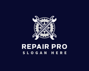 Wrench Chain Repair logo design