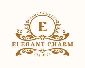 Elegant Floral Garden logo design