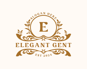 Elegant Floral Garden logo design