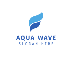 Water - Water Wave Liquid logo design