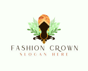 Turban Fashion Accessories logo design