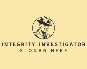 Investigator - Detective Man Investigator logo design