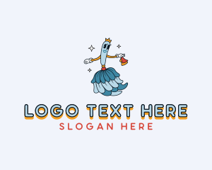Mascot - Clean Sanitation Duster logo design