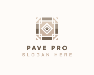 Floor Tiling Pattern logo design