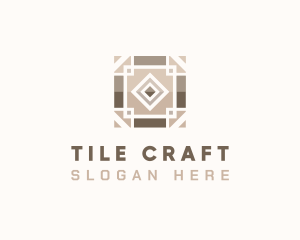 Floor Tiling Pattern logo design