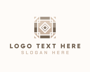 Flooring - Floor Tiling Pattern logo design