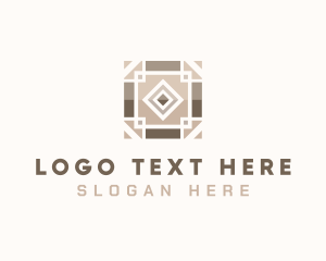 Floor Tiling Pattern Logo