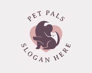 Pet Dog Cat logo design