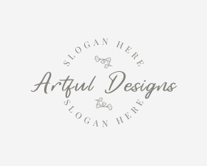 Feminine Cursive Wordmark logo design