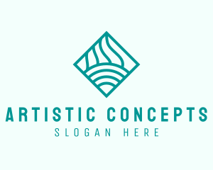 Abstract - Abstract Wave Lines Startup logo design