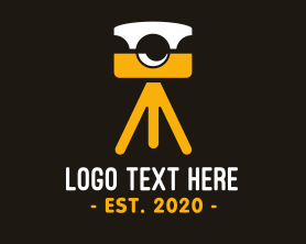 Camera - Photography Camera Tripod logo design