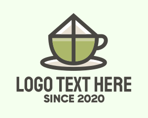 Tea Cup - Homemade Hot Tea Drink logo design