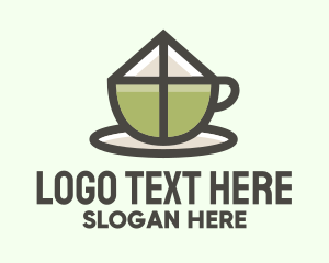 Homemade Hot Tea Drink Logo