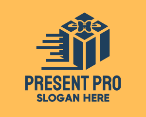 Gift - Fast Gift Delivery logo design