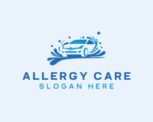 Water Splash Car Care logo design