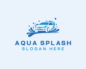 Water Splash Car Care logo design