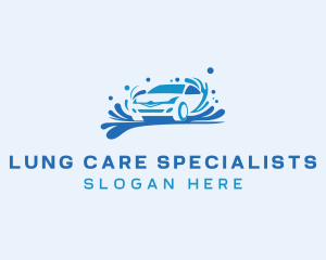 Water Splash Car Care logo design