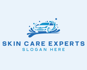 Water Splash Car Care logo design