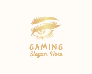 Eyebrow - Luxe Woman Eyelash logo design