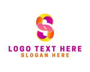 Enterprise - Colorful Business Letter S logo design