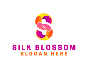 Colorful Business Letter S logo design