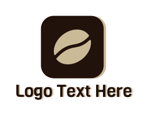 Mobile App - Coffee Bean App logo design