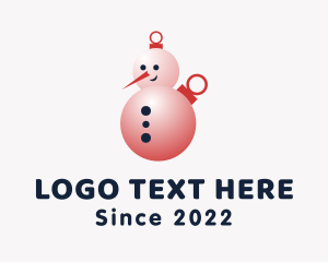 Christmas - Christmas Snowman Mascot logo design