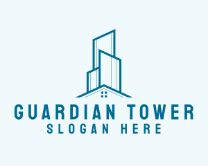 Residential Skyscraper Firm logo design