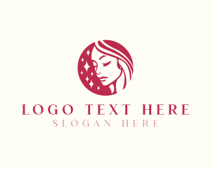 Cosmetic Female Beauty logo design