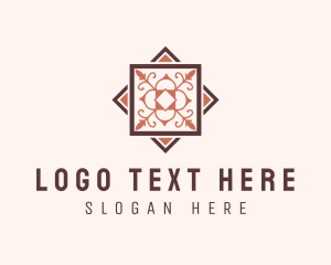 Ceramic - Ceramic Tile Pattern logo design