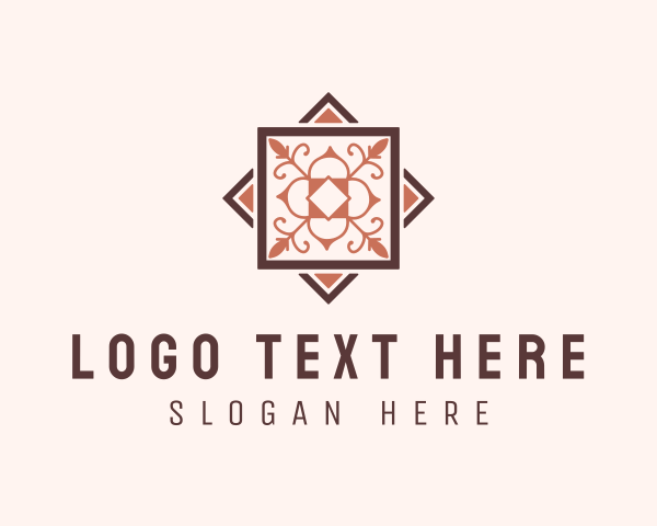 Ceramic - Ceramic Tile Pattern logo design