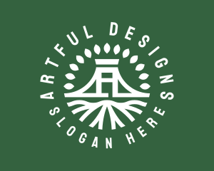 Tree Forest Nature Park logo design