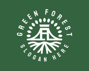 Tree Forest Nature Park logo design
