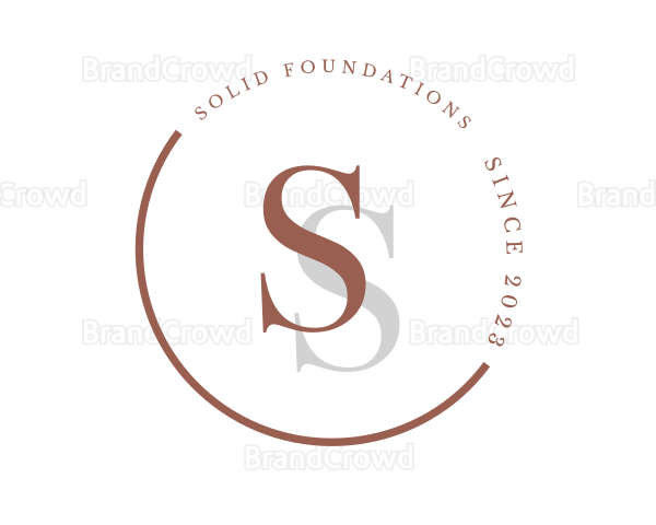 Round Fashion Business Logo