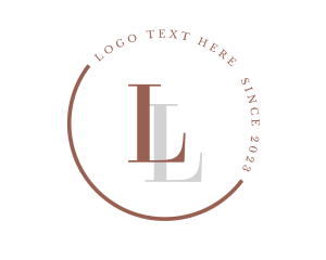 Round Fashion Business Logo