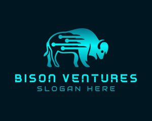 Digital Bison Technology logo design