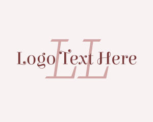 Handwritting - Luxury Feminine Letter logo design