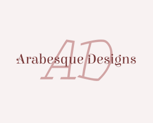 Upscale Feminine Brand logo design