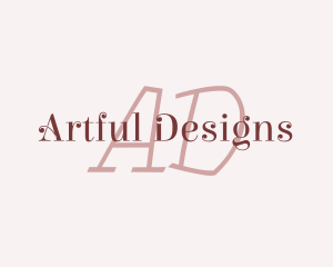 Upscale Feminine Brand logo design