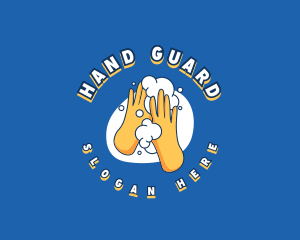 Glove - Cleaning Glove Wash logo design