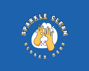 Cleaning - Cleaning Glove Wash logo design
