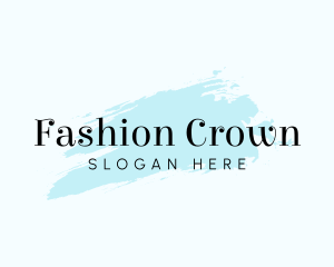 Fashion Boutique Wordmark logo design