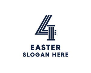 Legal - Legal Number 4 logo design