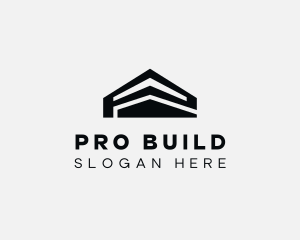 Building Property Letter P logo design