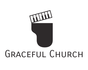 Grand Piano Music Logo