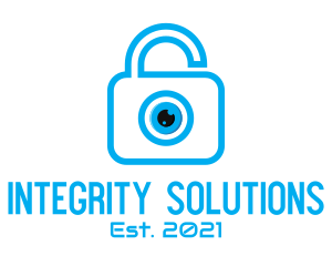 Investigation - Eye Security Lock logo design