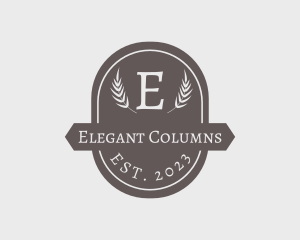 Elegant Natural Diner logo design