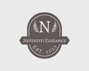 Elegant Natural Diner logo design