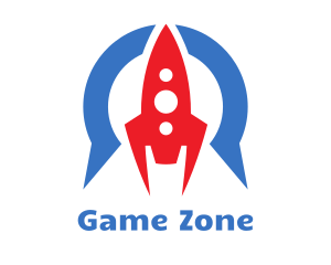 Space Rocket Aviation logo design