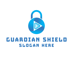 Secure - Security Lock Keyhole logo design